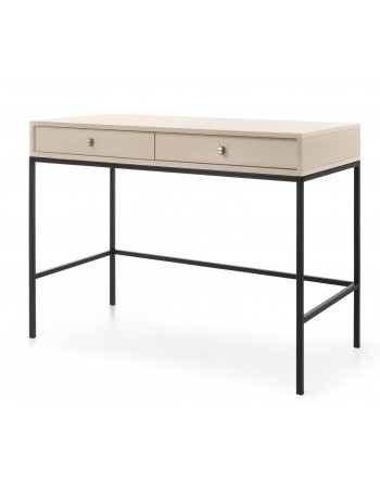 Konsolentisch beige mit Schubladen MONO