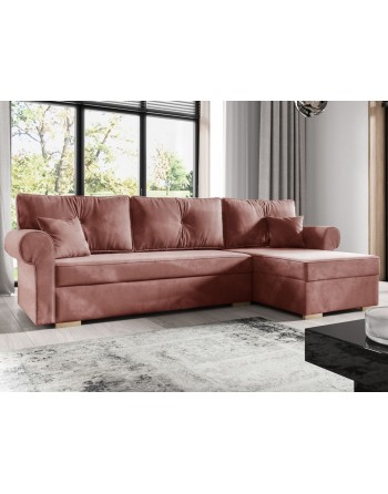 Ecksofa rechts L-Form mit...