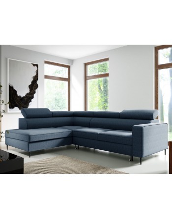 Gepolstertes Ecksofa LINKS mit...