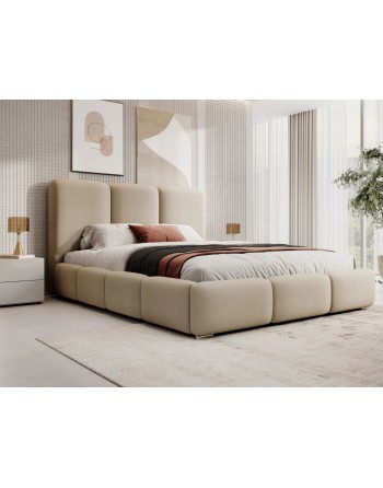 Doppelbett 200x200 HEKORA 20 beige