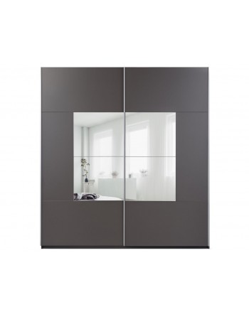 Schiebetürenschrank BOSTON 203cm graphit