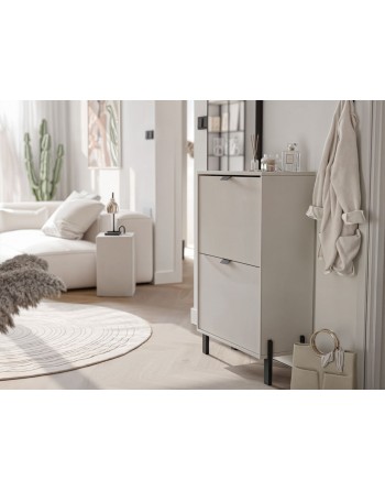 Schuhschrank beige CREMONA