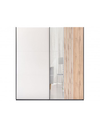 Schiebeschrank EVORA 203 cm Kaschmir