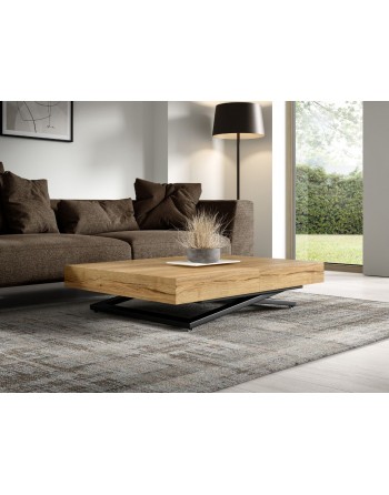 Ausziehbarer Couchtisch 80x120+2x40cm...