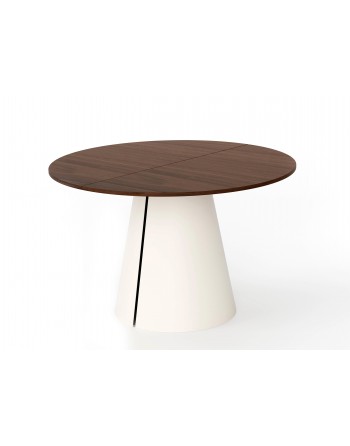 Runder Ausziehtisch 100cm/180cm CALDA