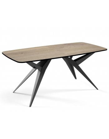 Ausziehtisch 180 cm ARDA schwarz