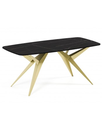Ausziehtisch 200 cm ARDA gold