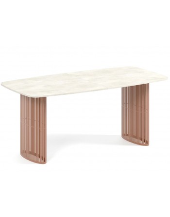 Ausziehtisch 160 cm ARDIA kupfer