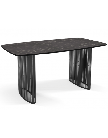 Ausziehtisch 180 cm ARDIA schwarz