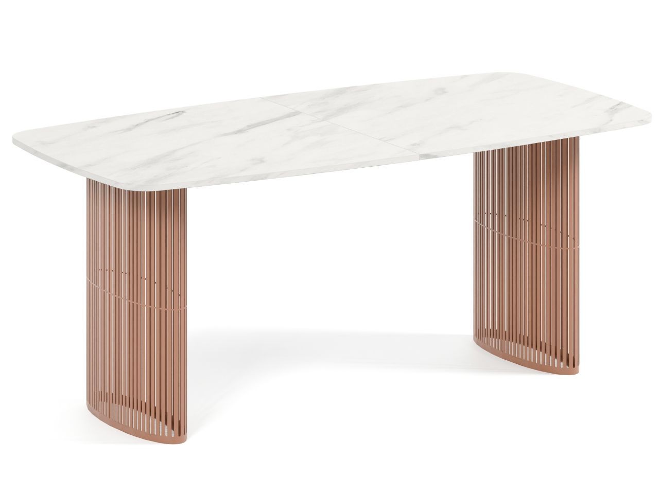 kupfer/marmor bianco